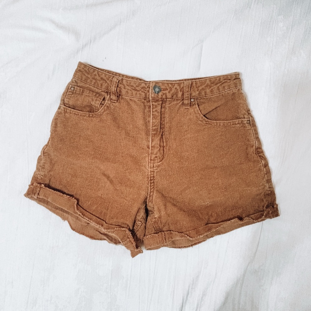 90s Style Corduroy Shorts
